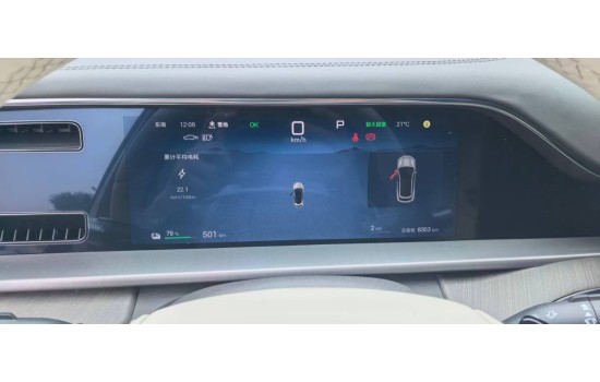 Denza N7 EV, пробіг 8 тисяч км